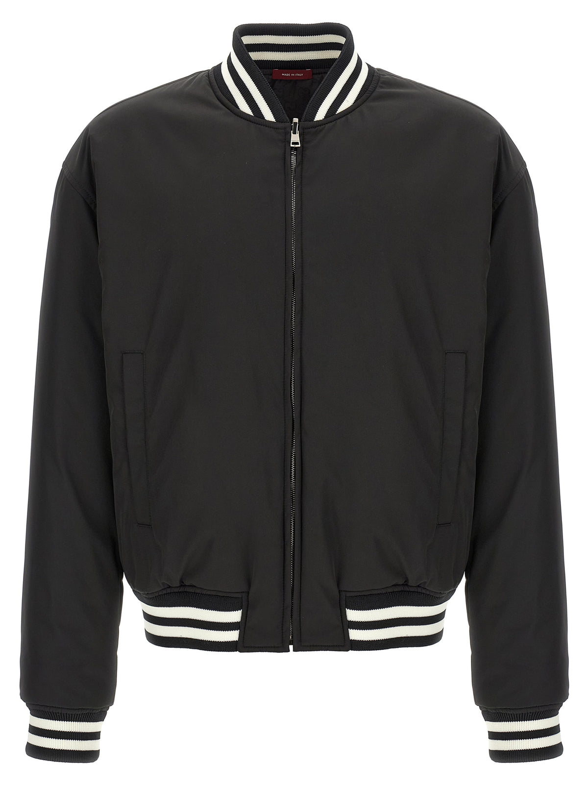 Bicolor Polyester Bomber