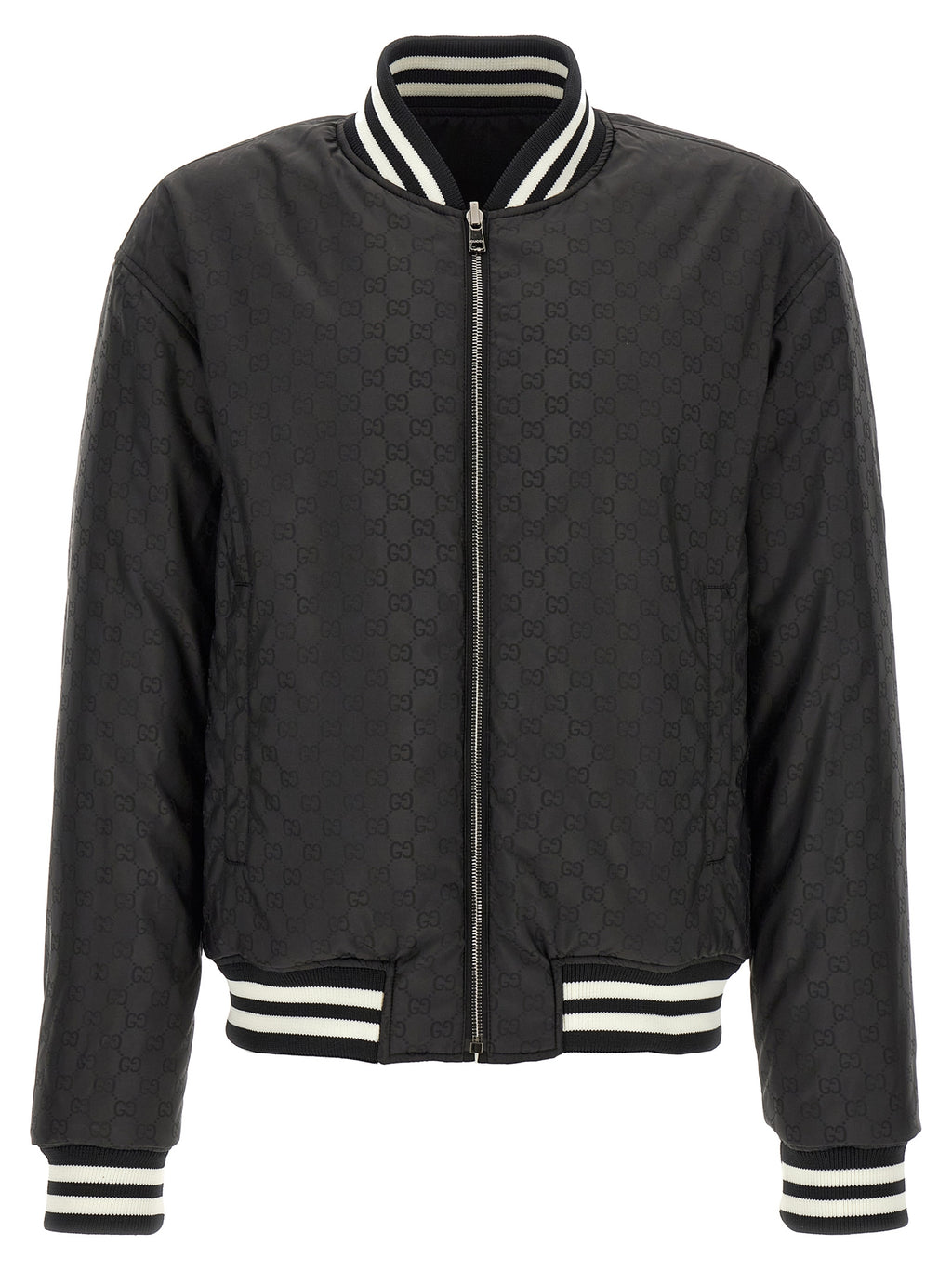 Bicolor Polyester Bomber