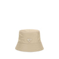 Beige Polyamide Bucket Hat