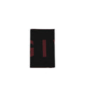 Black Virgin Wool Scarf