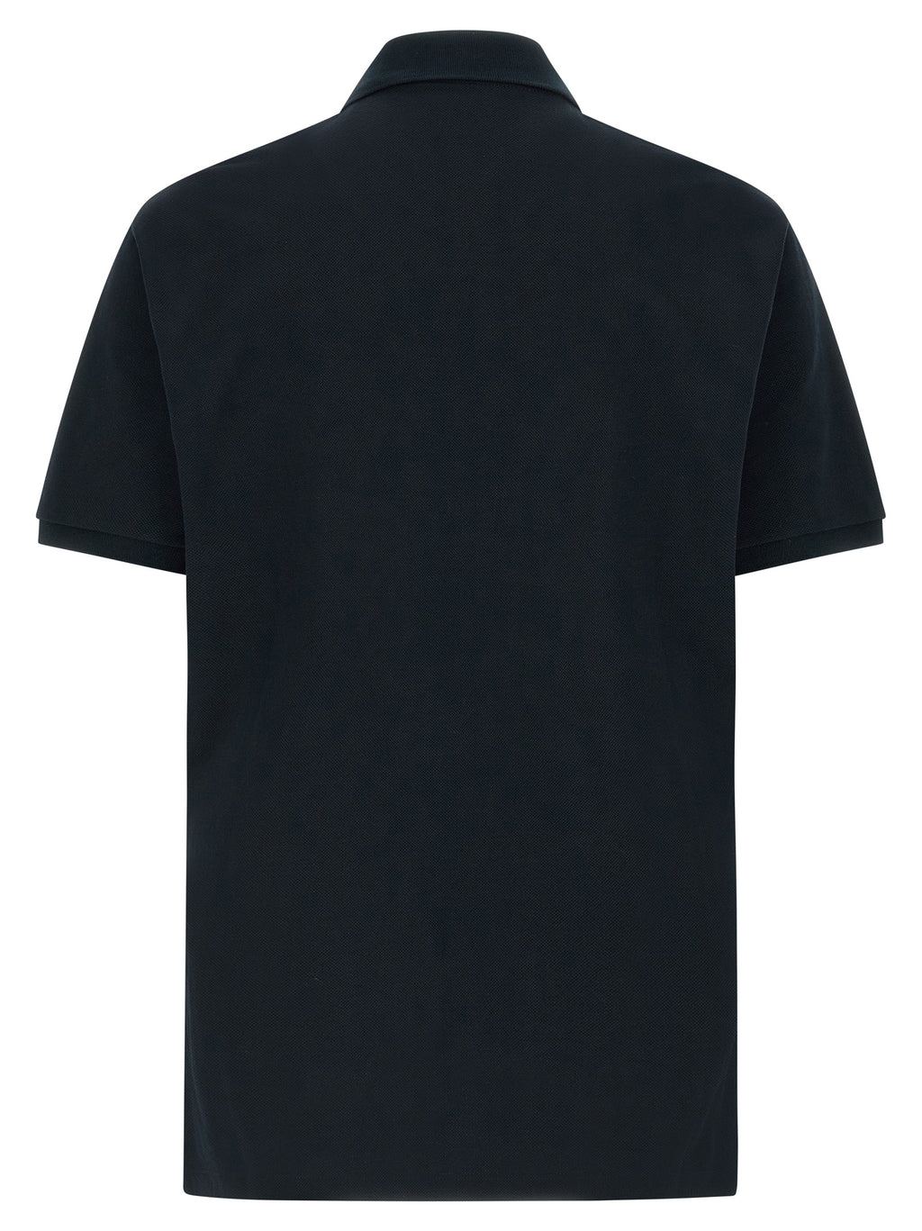 Blue Cotton Polo Shirt