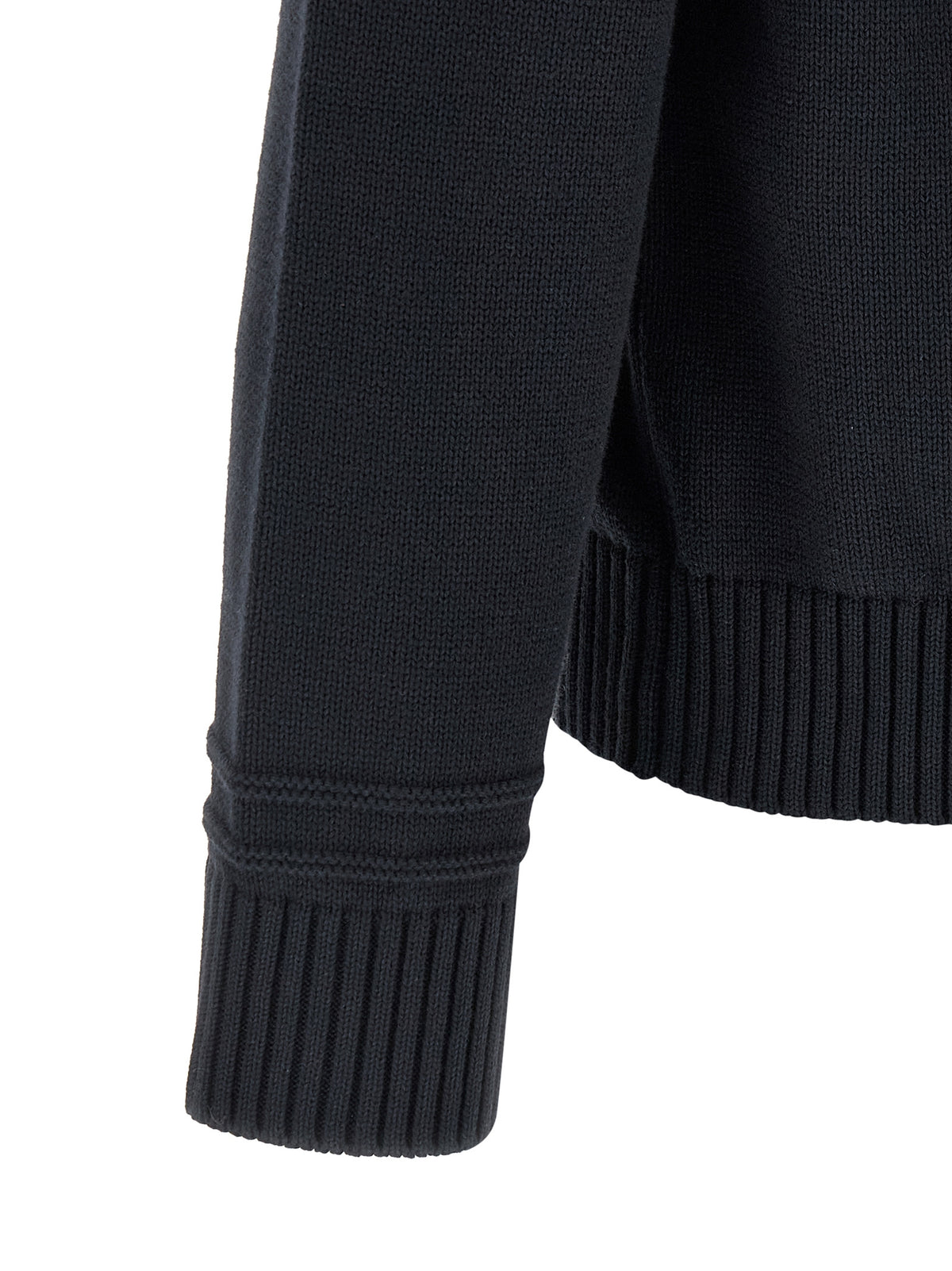 Blue Cotton Cardigan