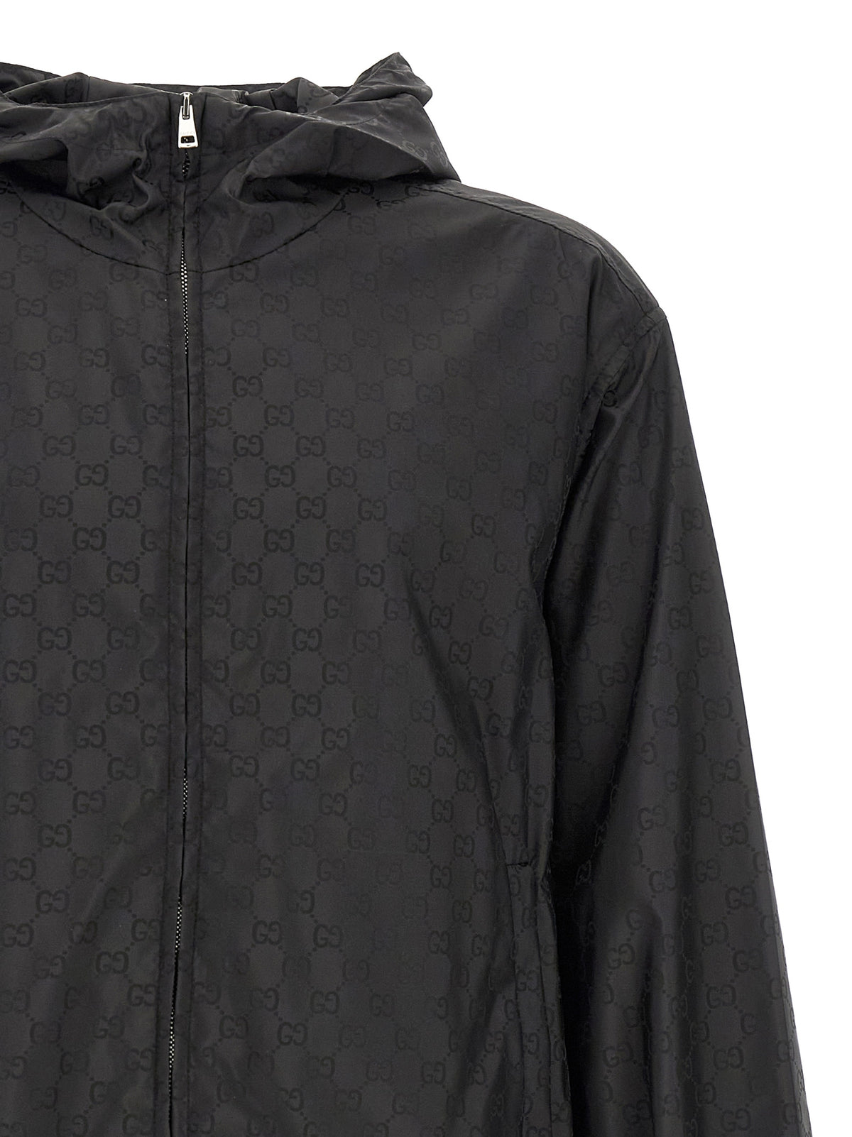 Black Polyamide Shell Jacket