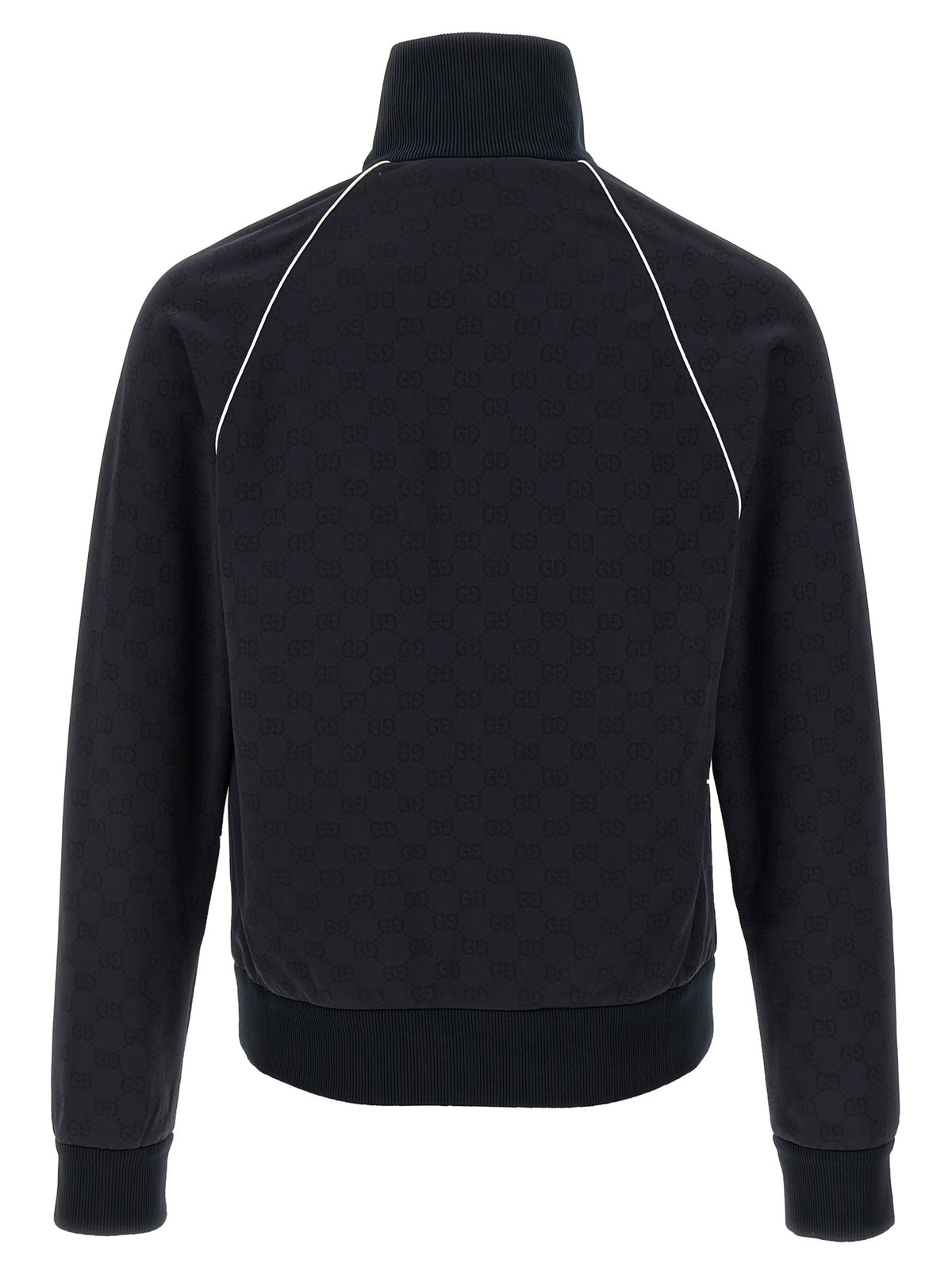 Blue Polyamide Sweatshirt