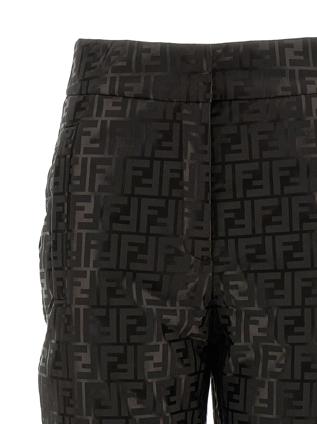 Brown Cotton Athletic Pants
