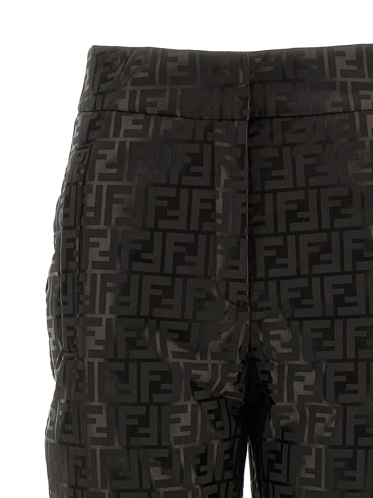 Brown Cotton Athletic Pants