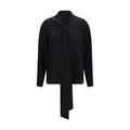 Black Silk Blouse