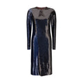 Blue Polyamide Cocktail Dress