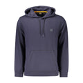 Blue Cotton Men's Hoodie