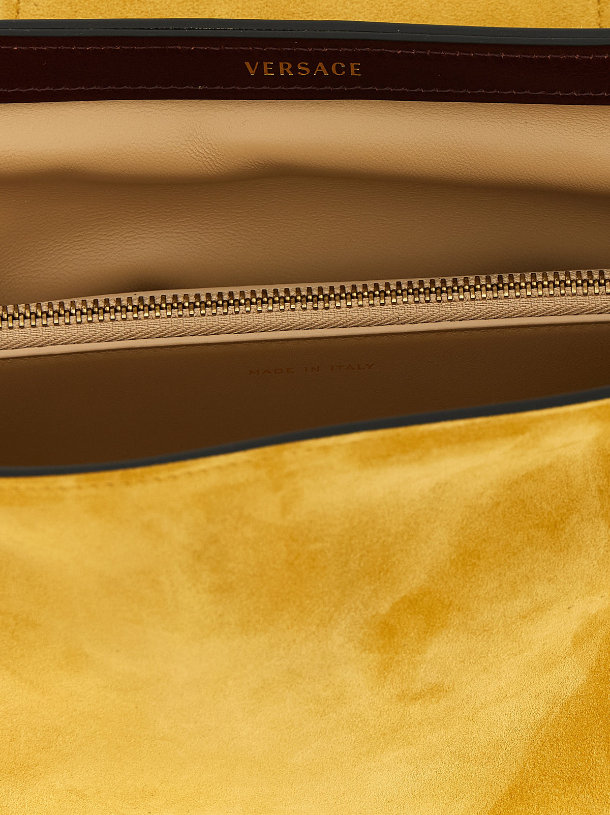 Multicolor Calfskin Clutch Bag