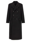 Black Virgin Wool Coat