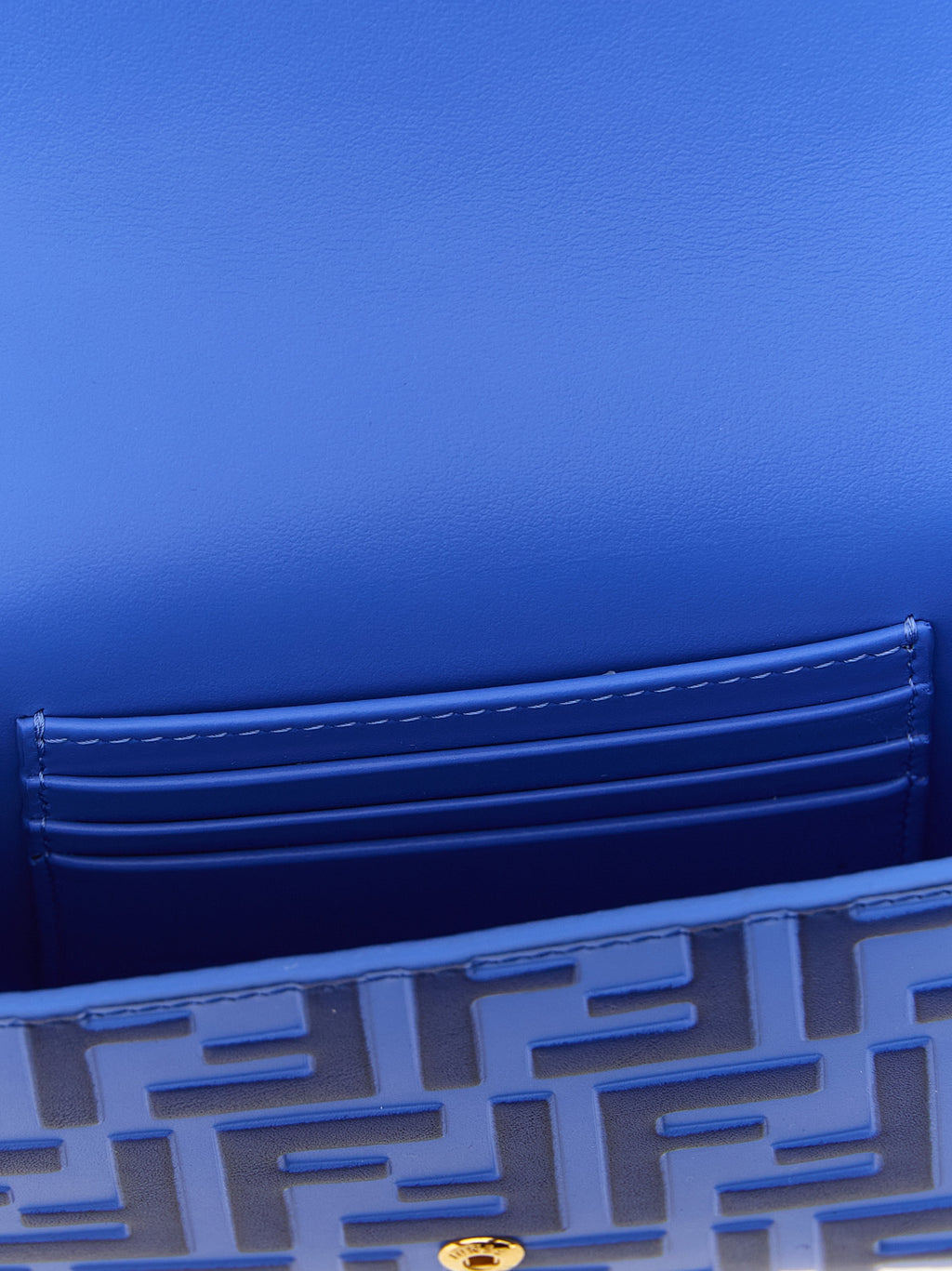 Blue Calfskin Cardholder