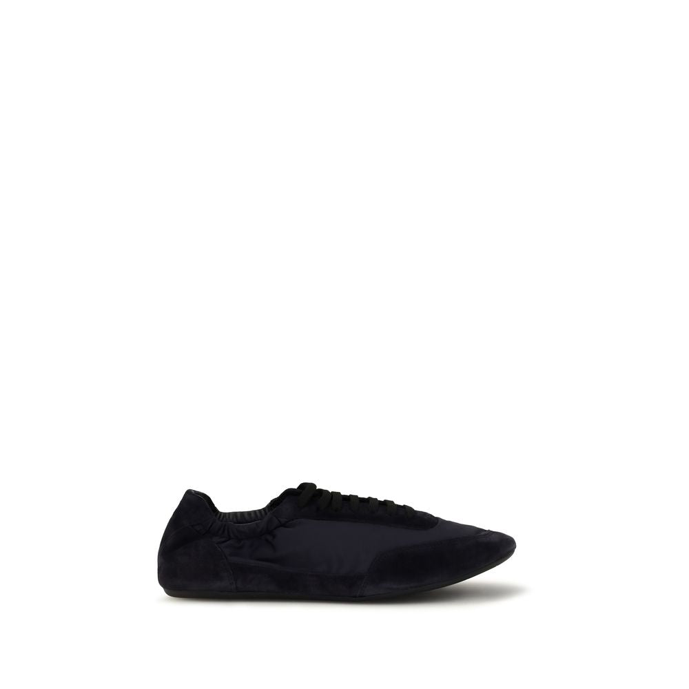 Blue Calf Leather Bos Taurus Athletic Sneakers