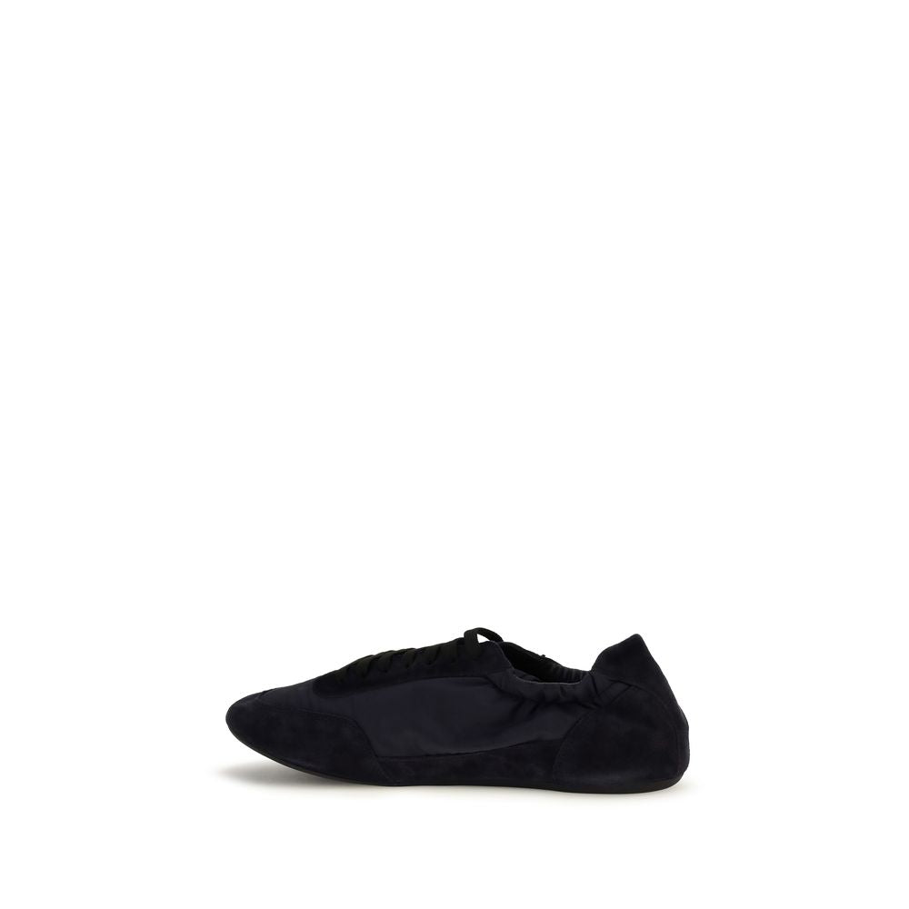 Blue Calf Leather Bos Taurus Athletic Sneakers