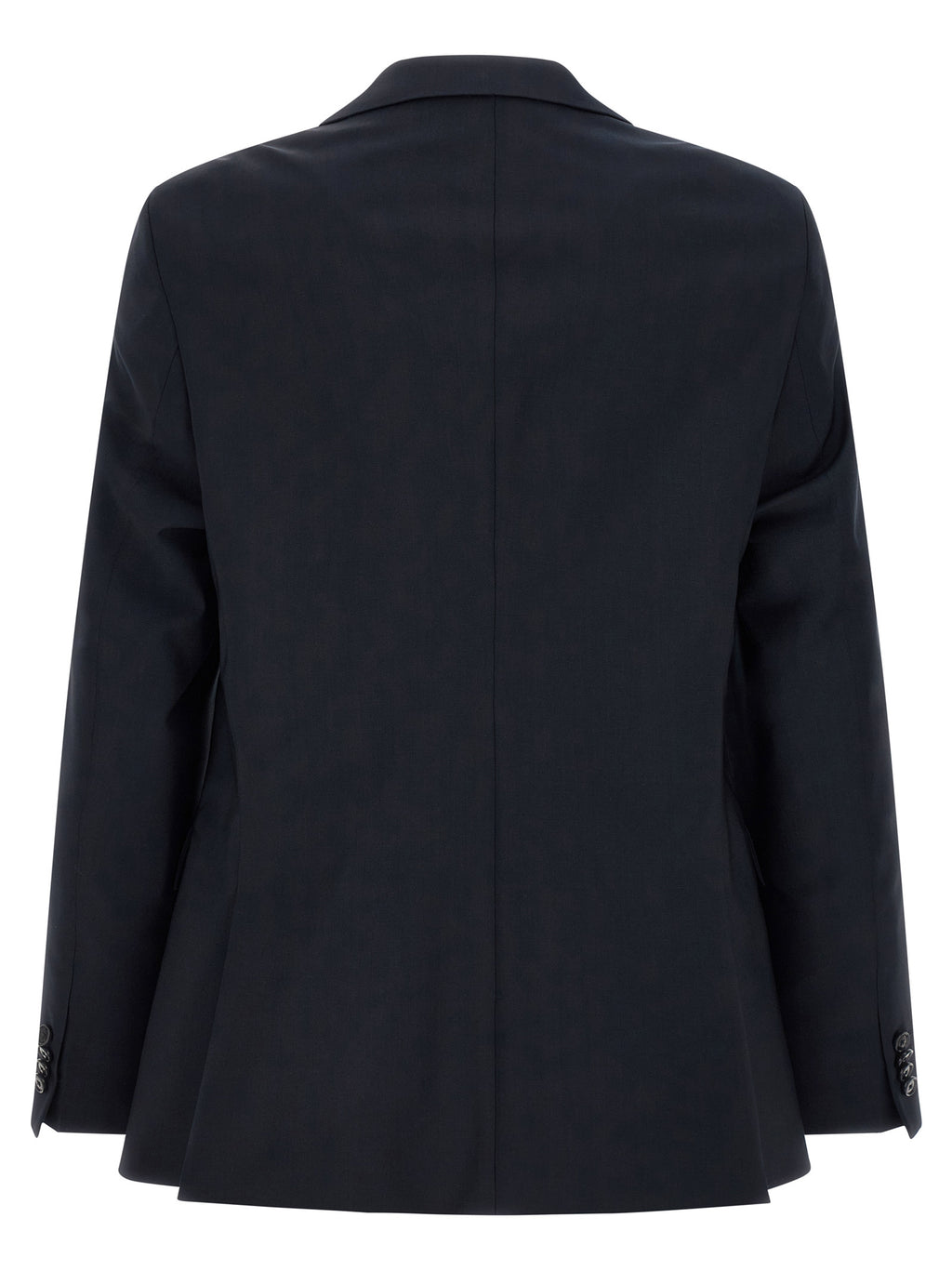Blue Virgin Wool Two-Piece Suit