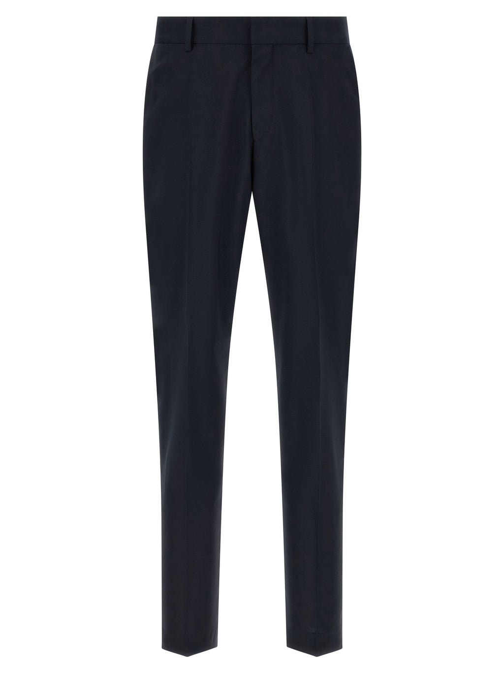 Blue Virgin Wool Two-Piece Suit