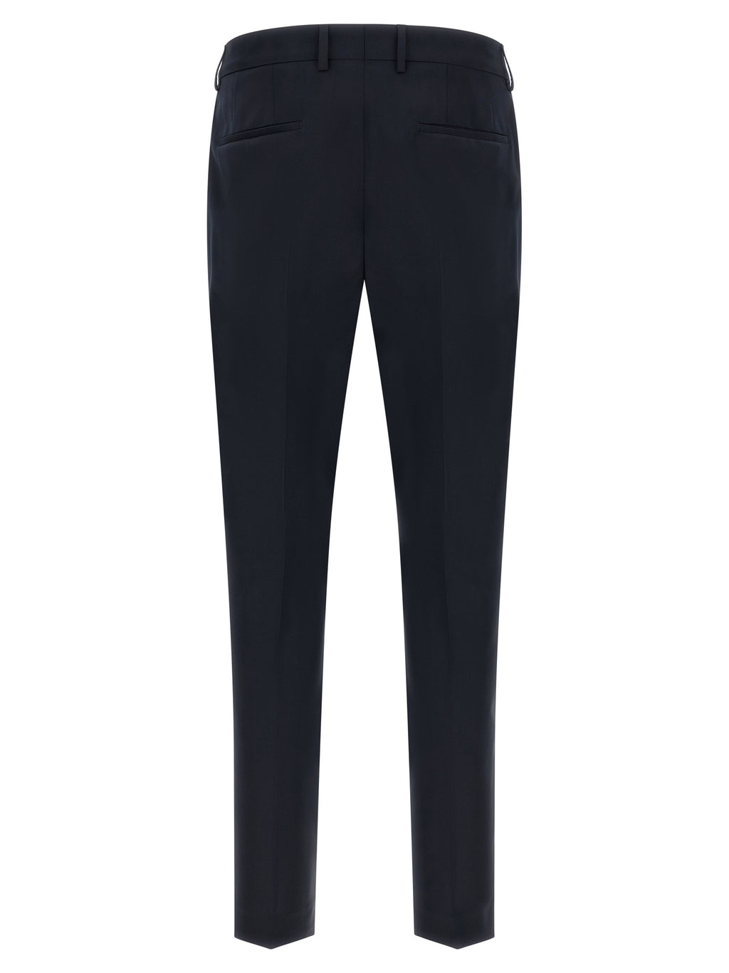 Blue Virgin Wool Two-Piece Suit