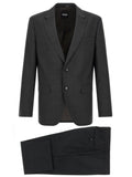 Gray Virgin Wool Two-Piece Suit