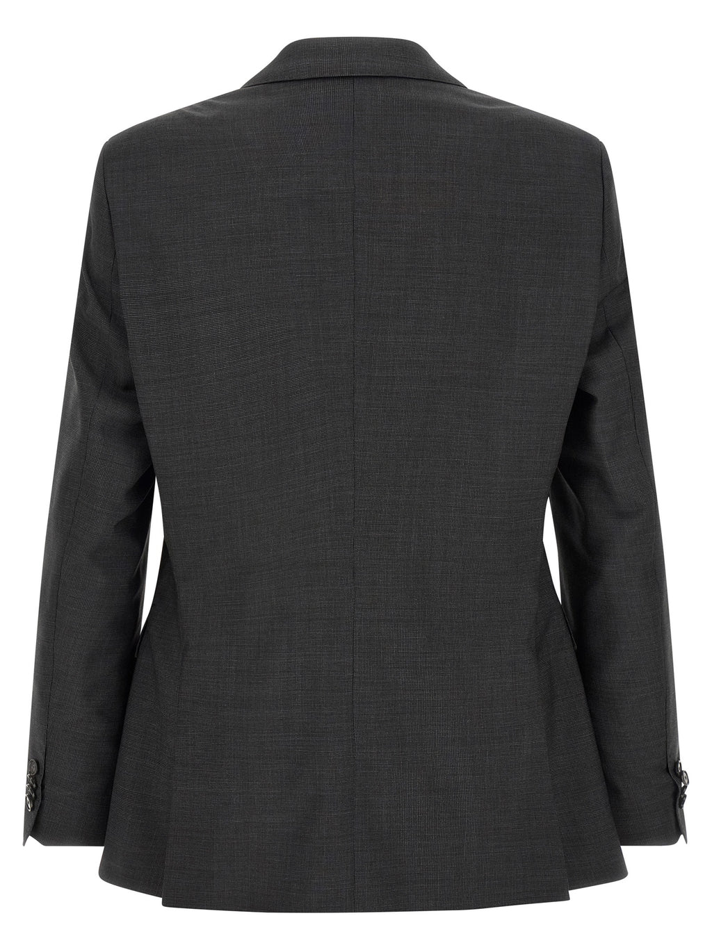 Gray Virgin Wool Two-Piece Suit