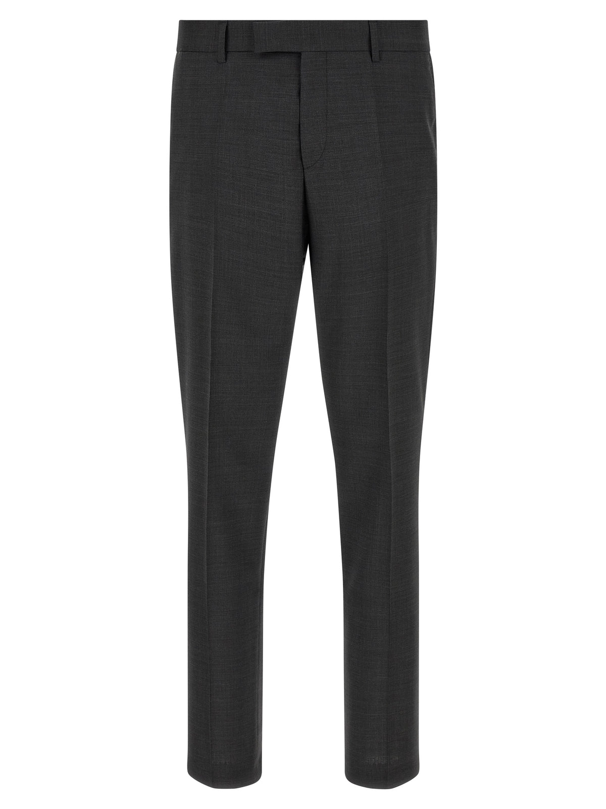 Gray Virgin Wool Two-Piece Suit