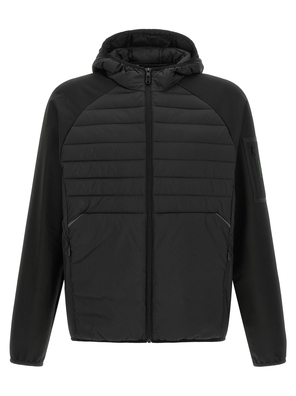 Black Rubber Sweatshirt