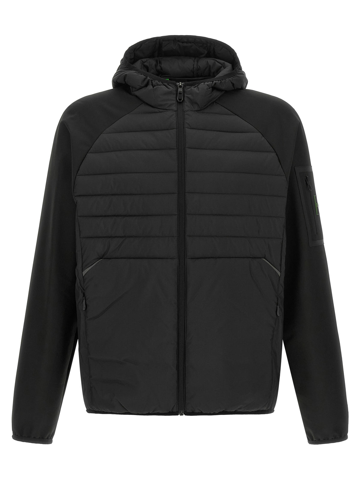 Black Rubber Sweatshirt