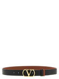 Black Calfskin Regular Belt