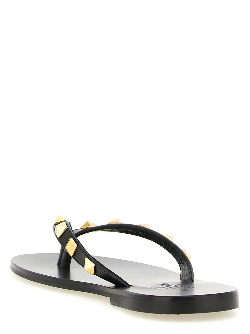 Black Calfskin Slides
