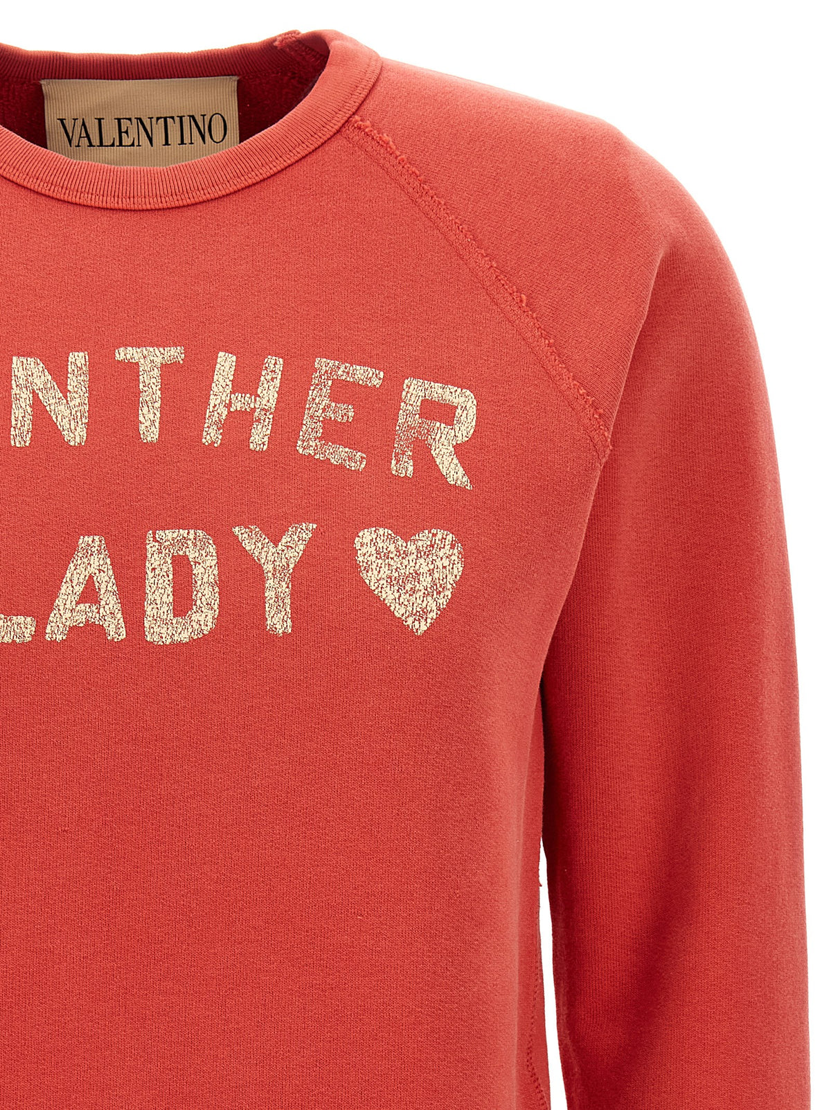 Red Cotton Sweatshirt