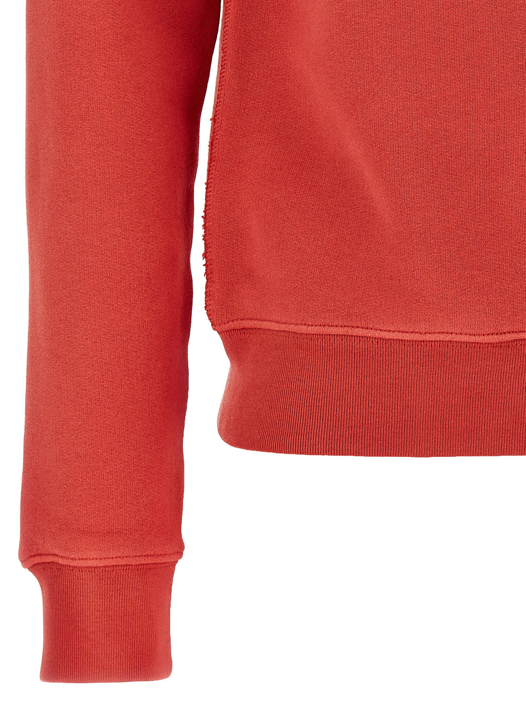 Red Cotton Sweatshirt