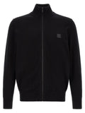Black Cotton Cardigan