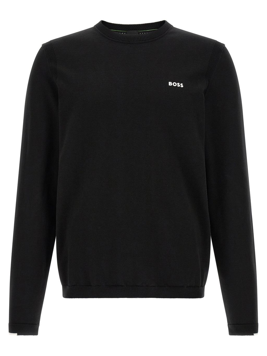 Black Cotton Cardigan