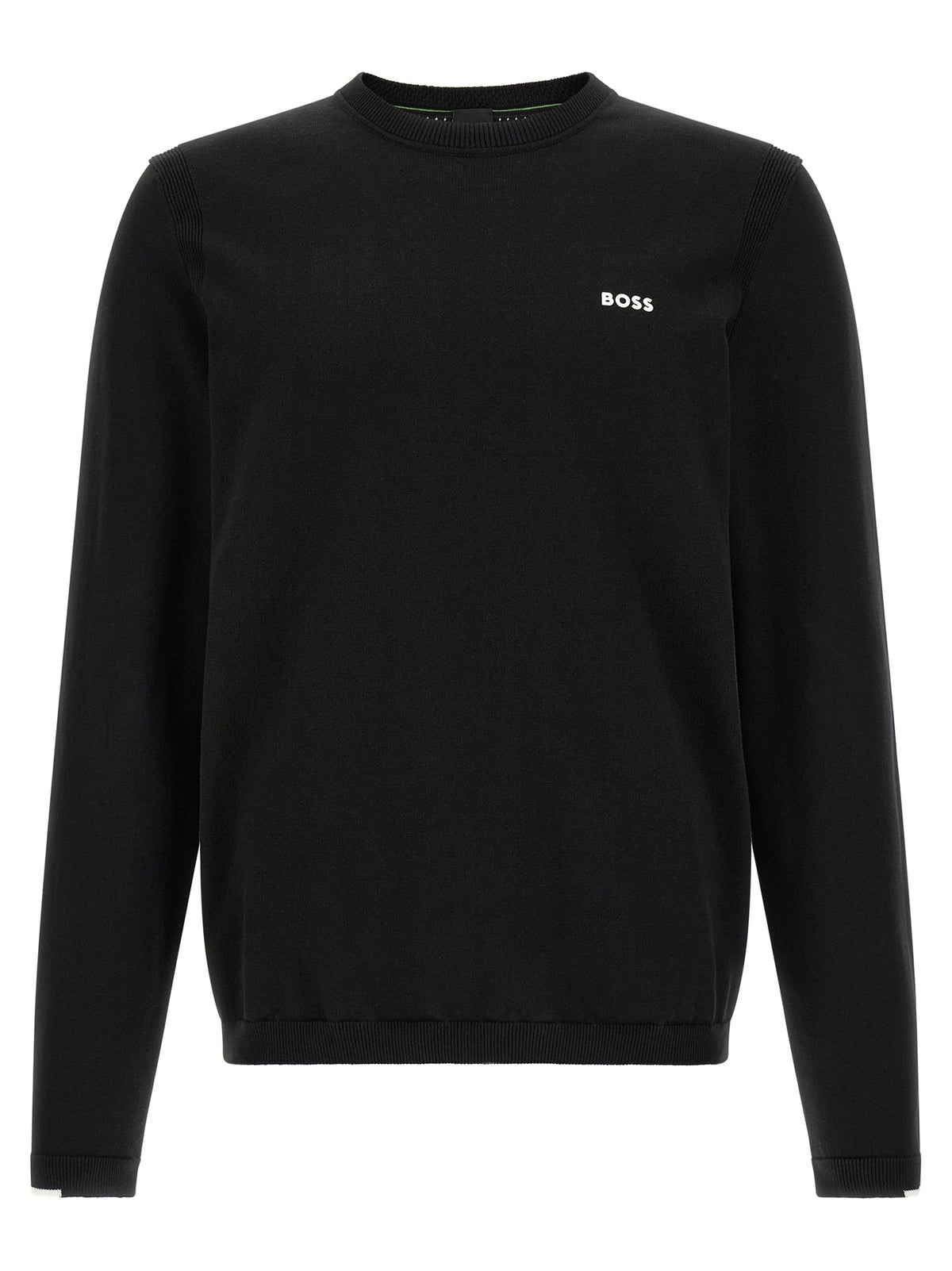 Black Cotton Cardigan