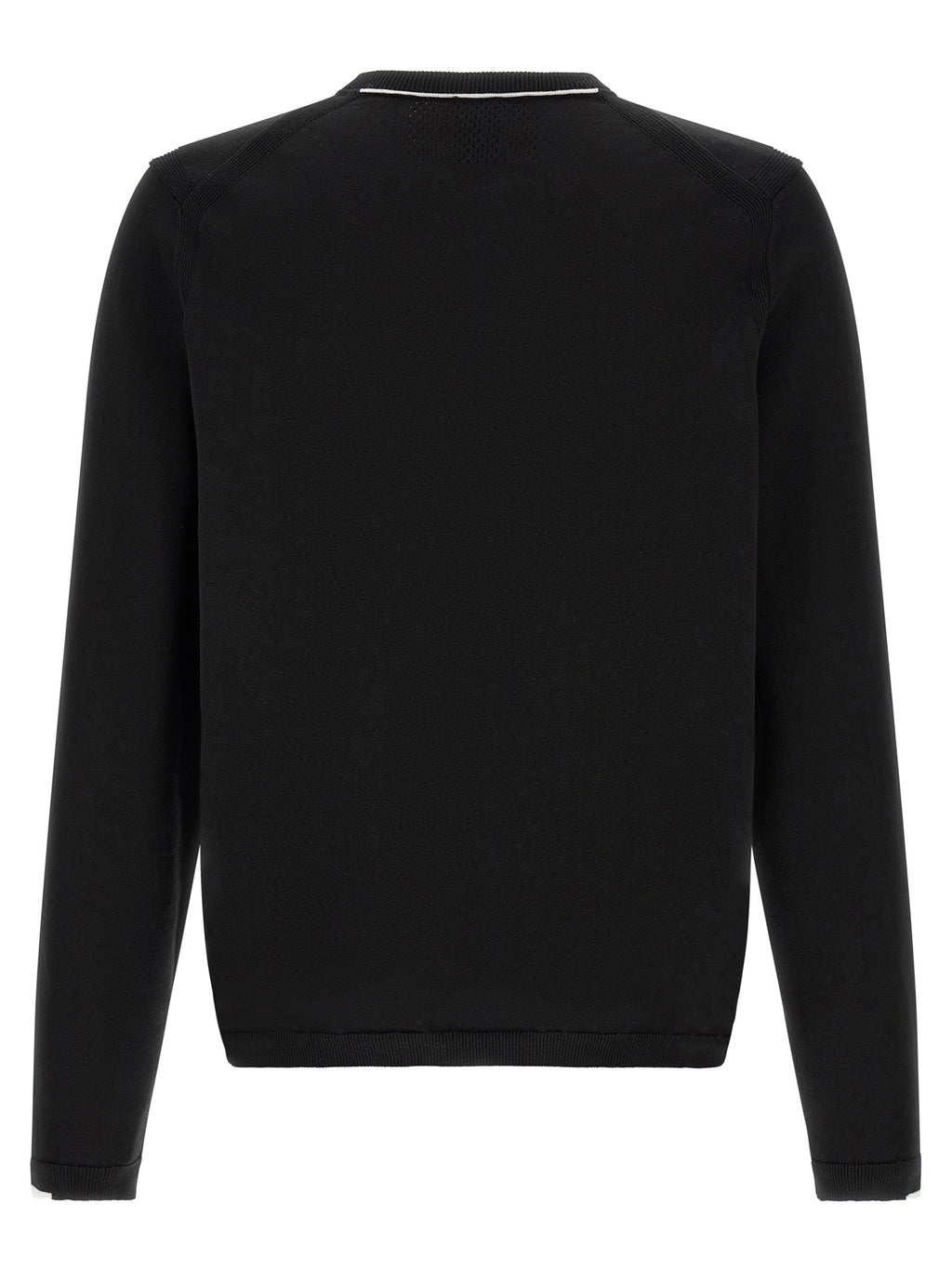 Black Cotton Cardigan