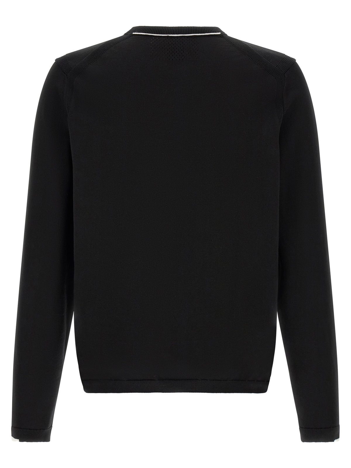Black Cotton Cardigan