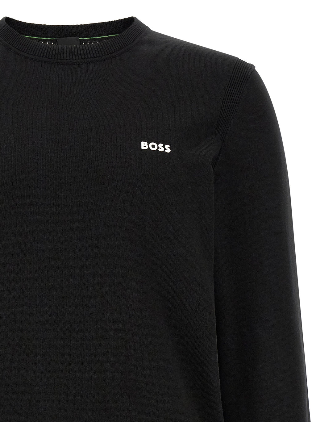 Black Cotton Cardigan