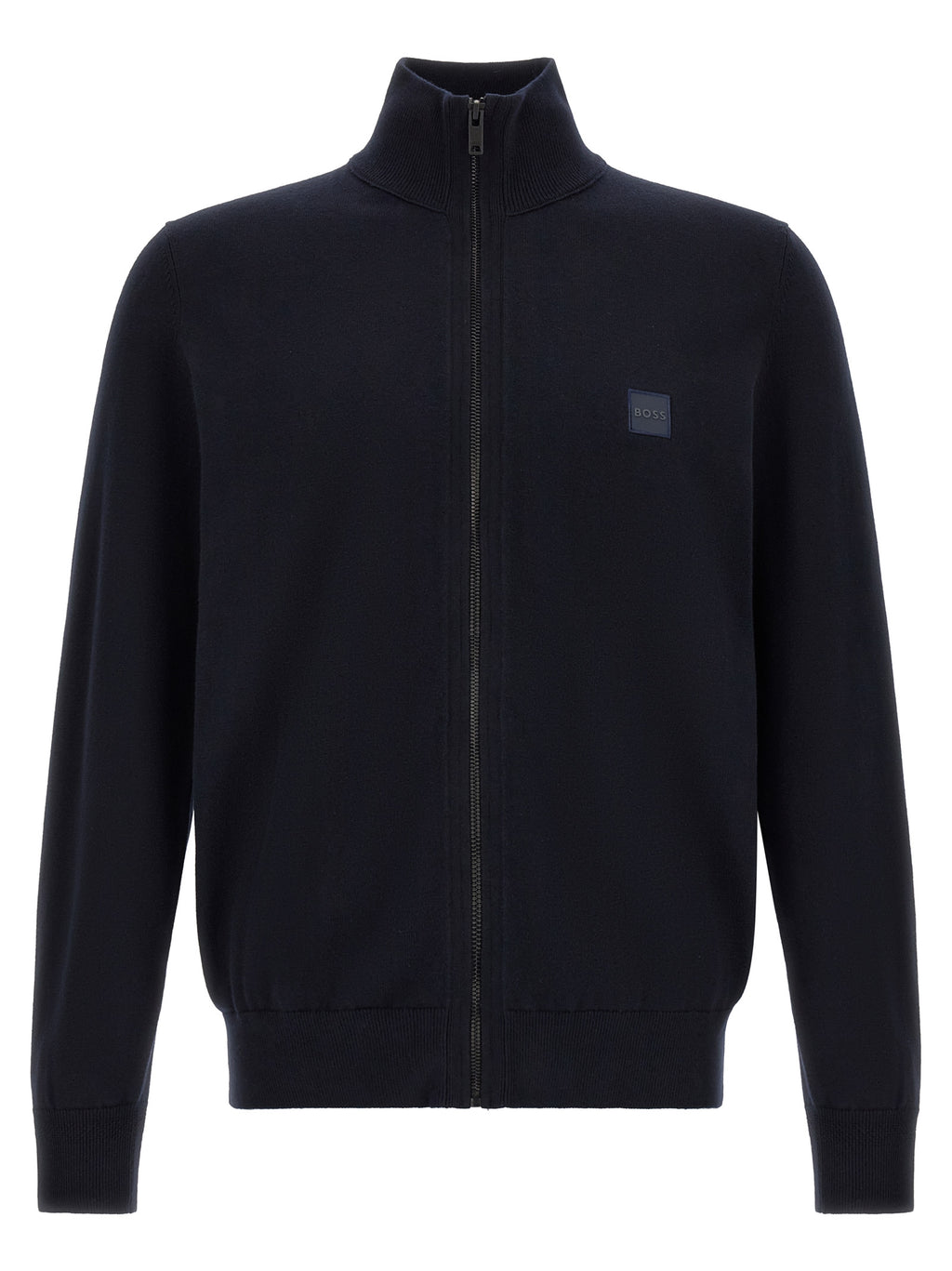 Blue Cotton Cardigan