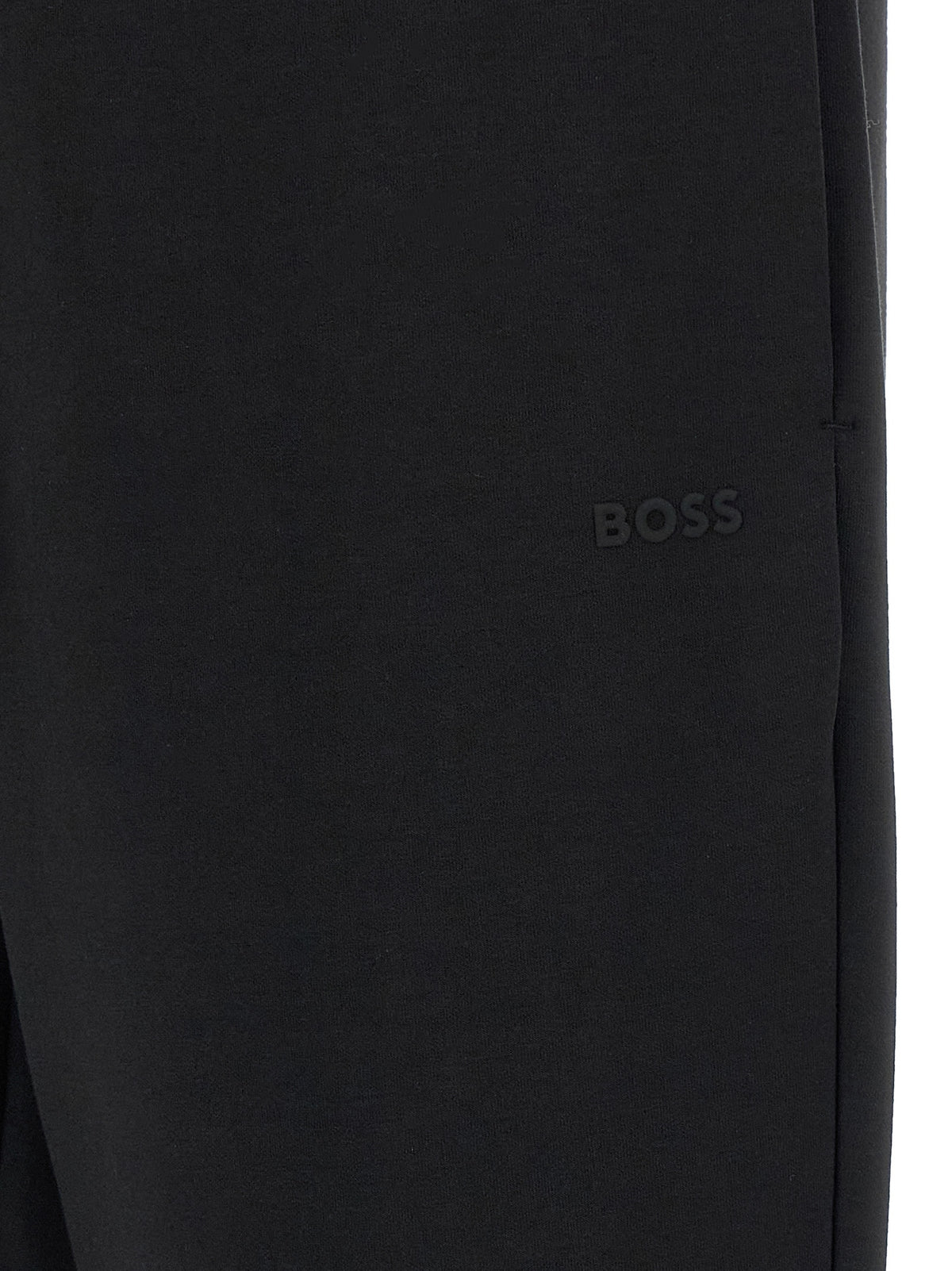 Black Cotton Joggers (Workout Pants)