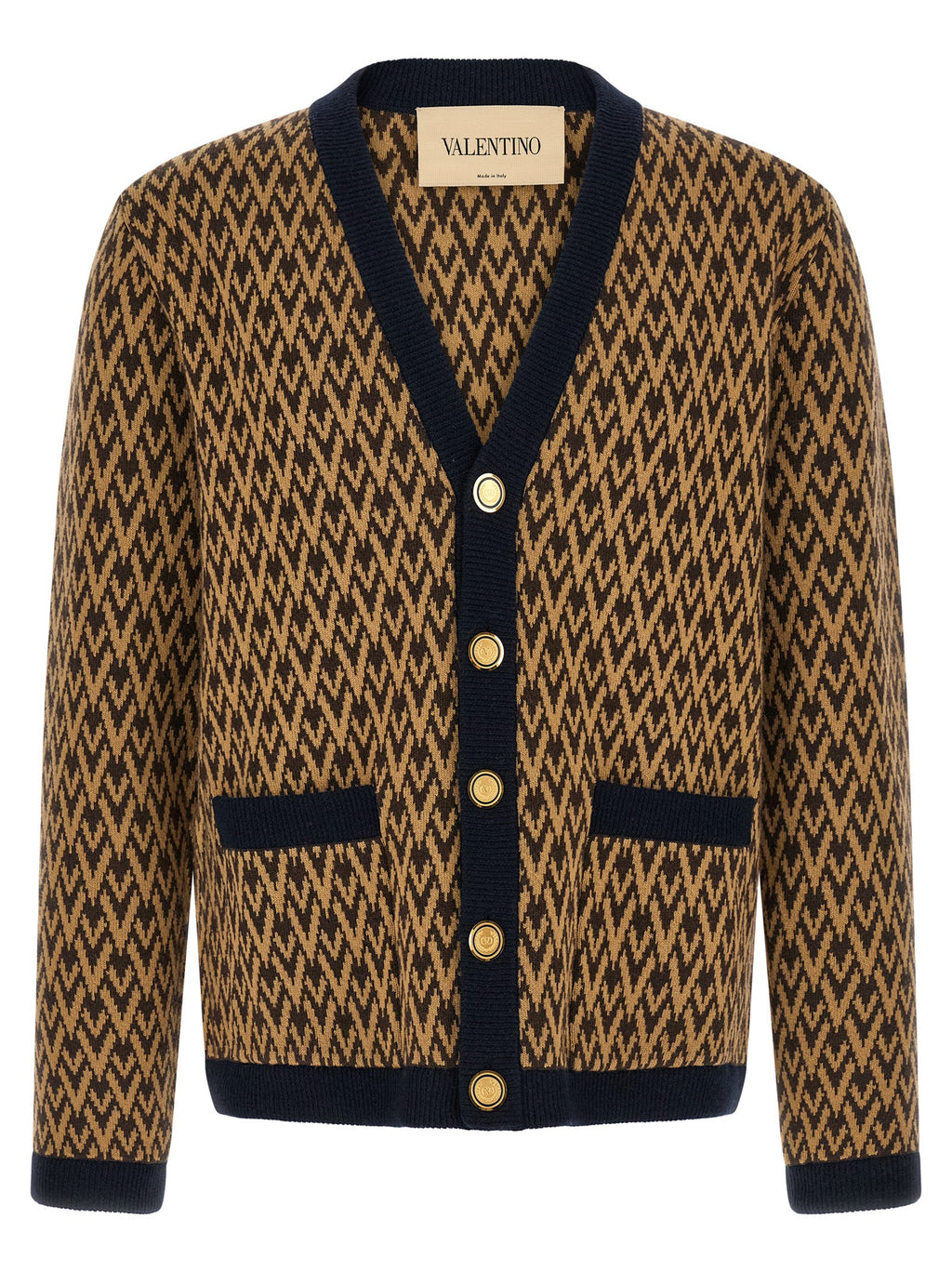 Multicolor Cashmere Cardigan