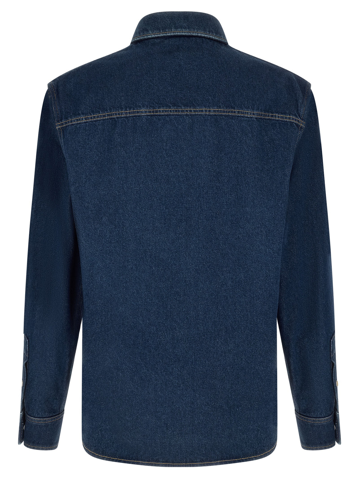 Blue Cotton Blouse