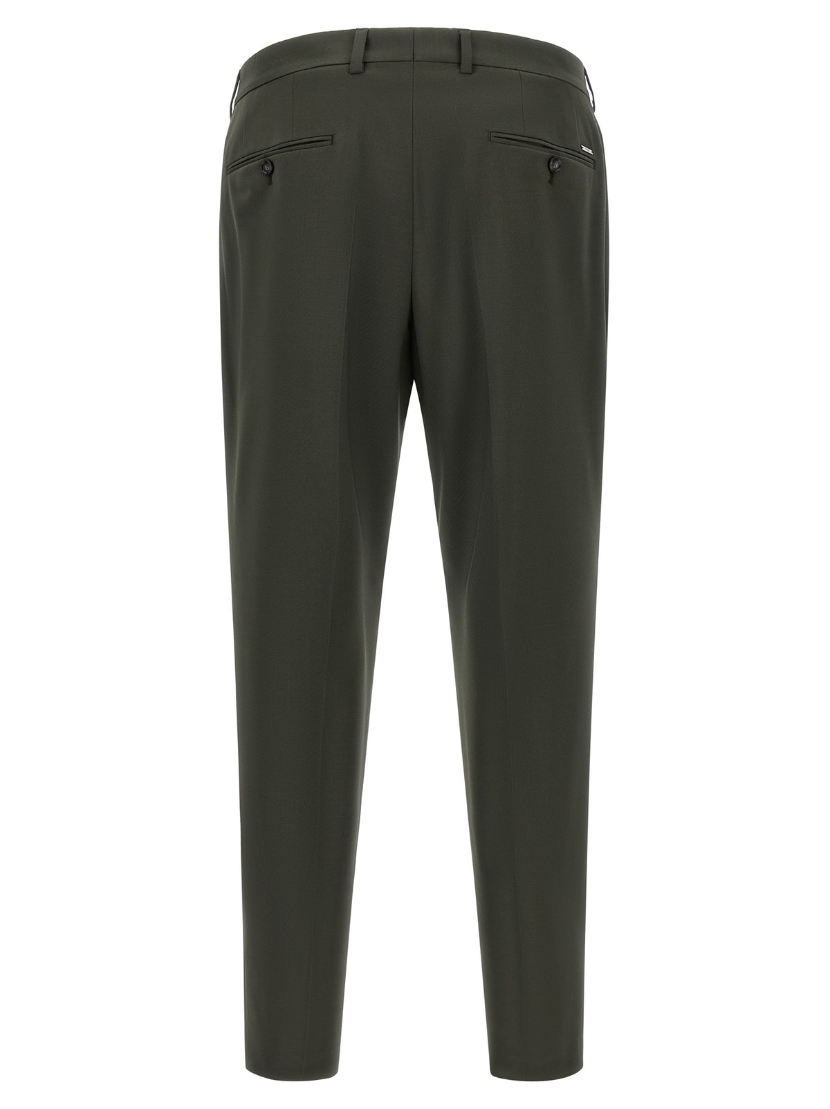 Bicolor Virgin Wool Pants