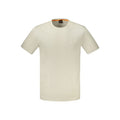 Beige Cotton Men's T-Shirt