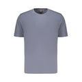 Blu Cotton Uomo T-Shirt
