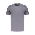 Blue Cotton Men's T-Shirt
