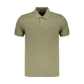 Green Cotton Men's Polo Shirt