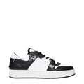 Black Leather Sneakers