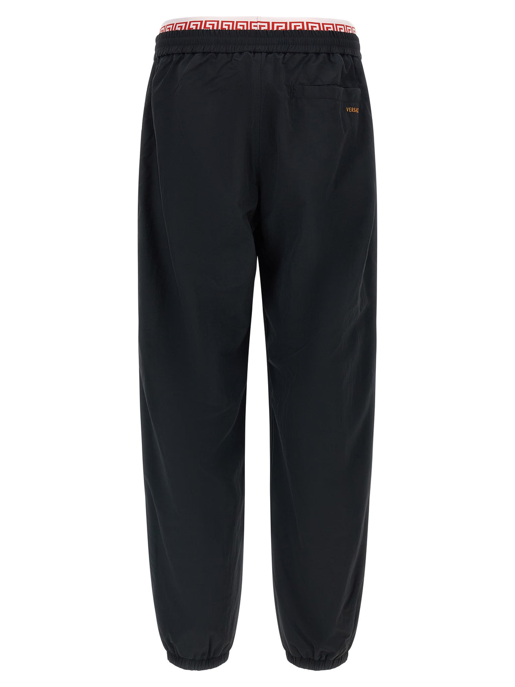Black Polyamide Joggers (Workout Pants)