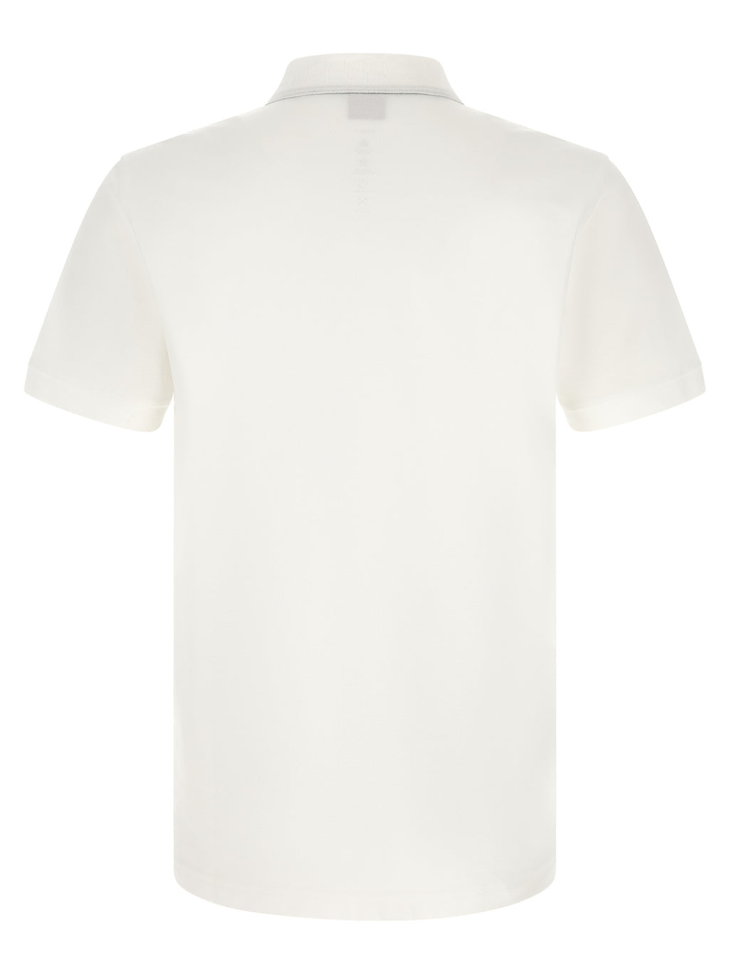 White Cotton Polo Shirt