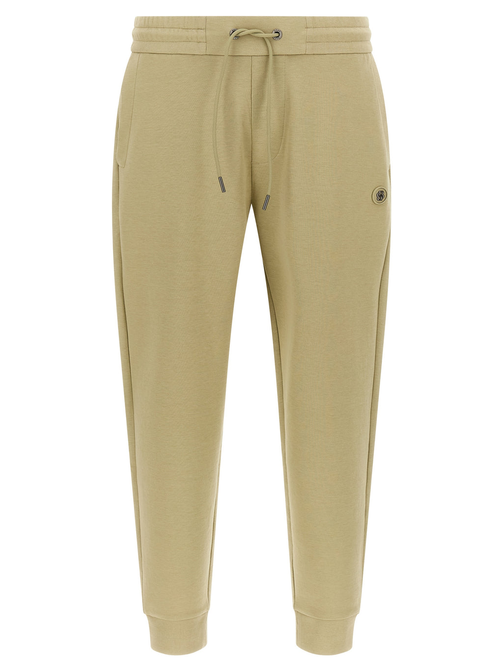 Beige Cotton Joggers (Workout Pants)