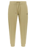 Beige Cotton Joggers (Workout Pants)
